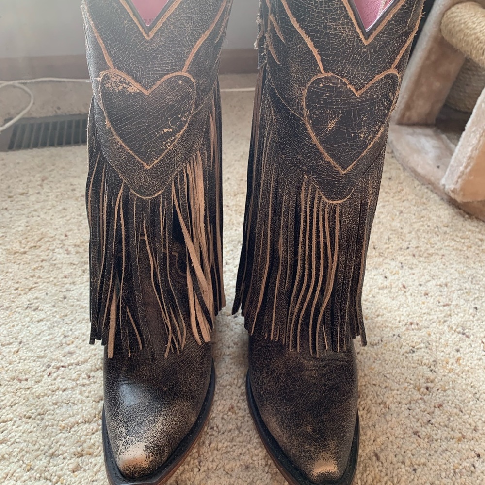 Junk Gypsy Dreamer Fringe Cowboy Boots